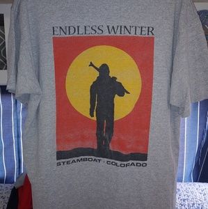 Steamboat Colorado Skiing Tee